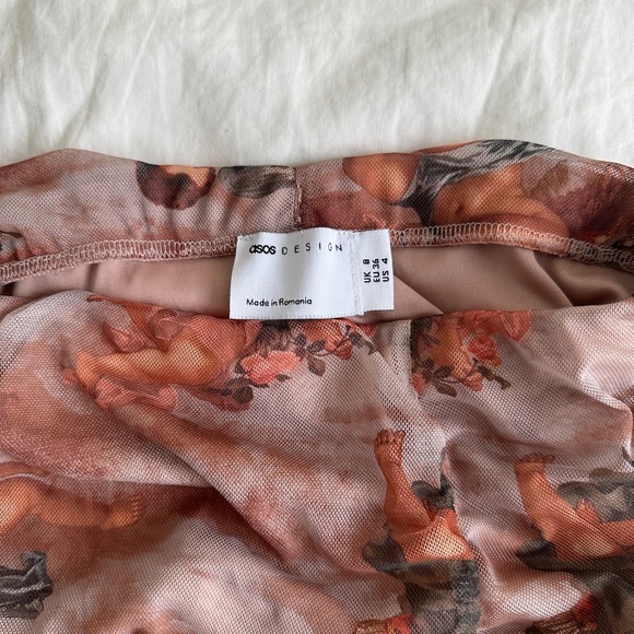 Angel graphic mesh skirt - Picture 3 of 4